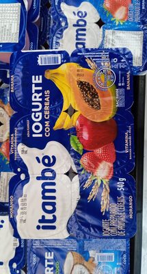 Itambé Iogurte com Cereais Morango Vitamina Banana