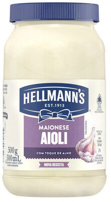 Hellmann's Maionese Aioli Hellmanns Pote 500g
