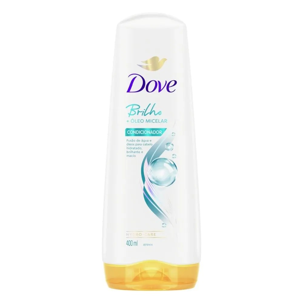 Condicionador Dove Brilho + Óleo Micelar 400ml