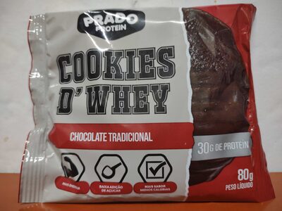 Prado Protein Cookies D'Whey - Chocolate Tradicional