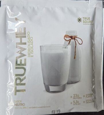 True Source Whey Hidrolisado E Isolado Sabor Neutro