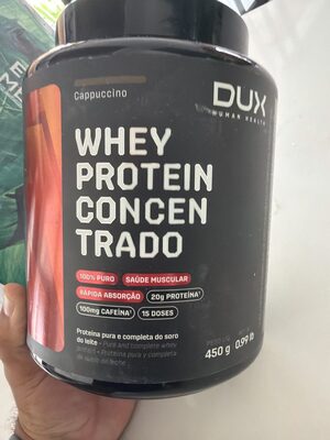 DUX Cappuccino Whey Protein Concentrado